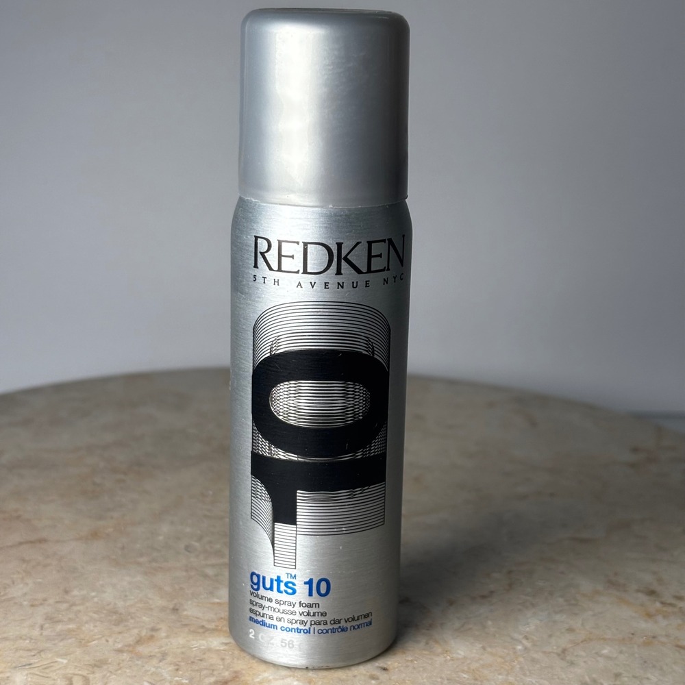 Redken Guts 10 Volume Spray Foam 2oz Medium Control Root Volumizing Mousse